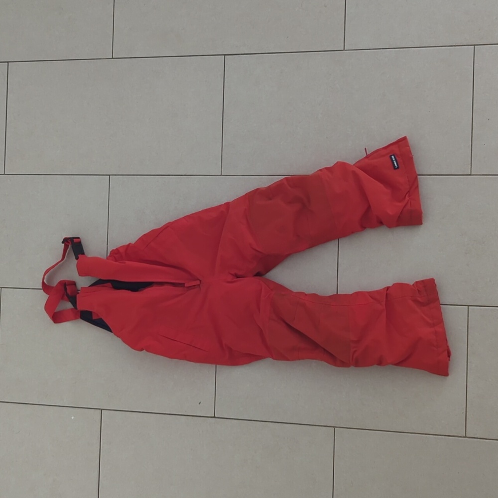 Lands end snow ski snowboard bibs